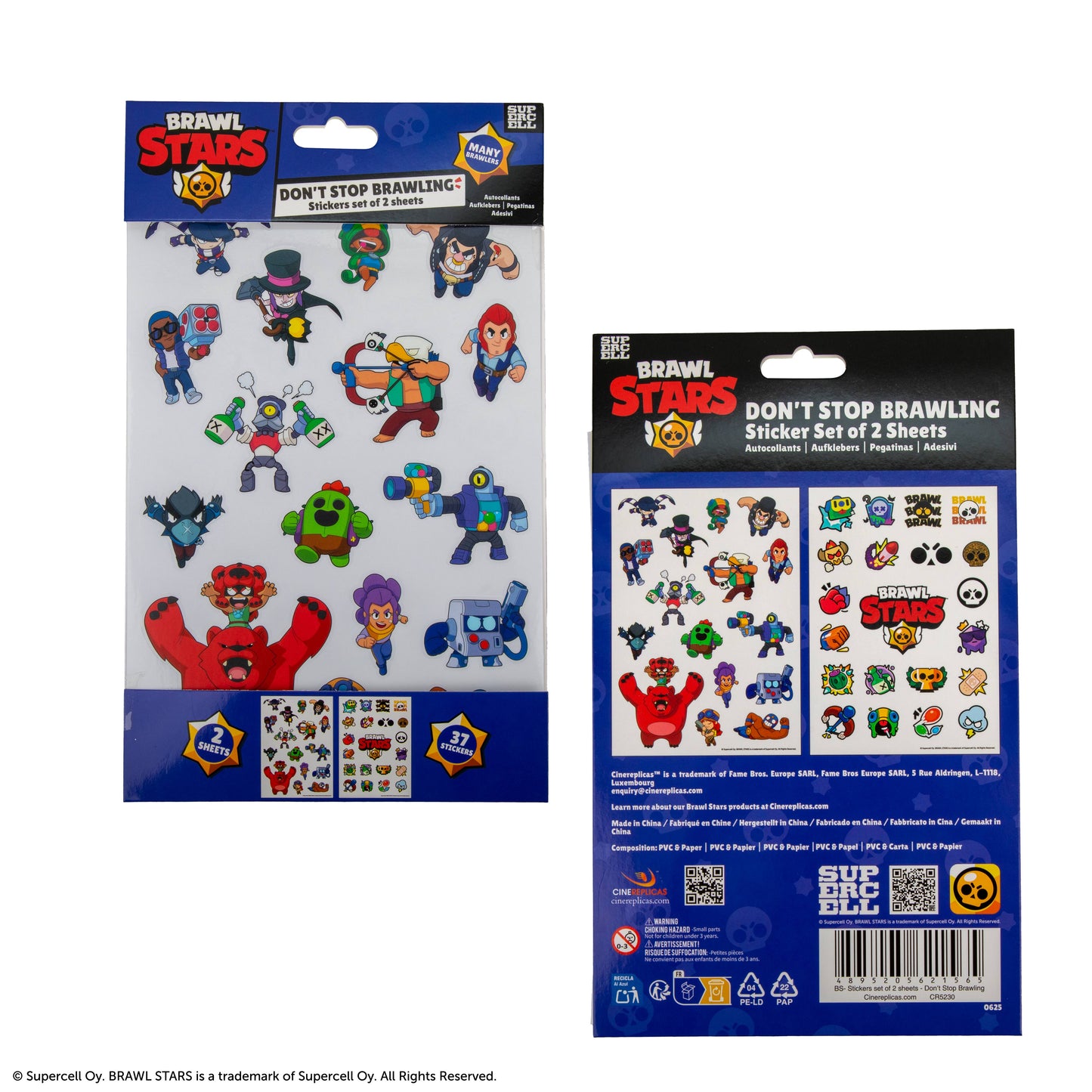 Autocollants Brawl Stars