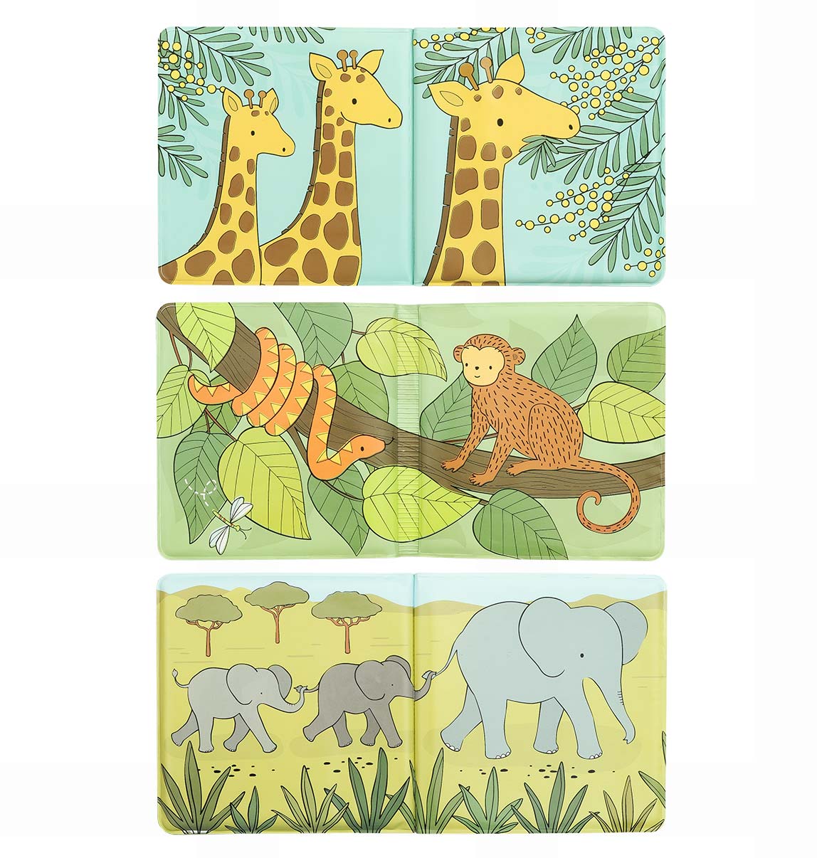 Livre de bain magique - Amis de la savane – vue 6 – A Little Lovely Company