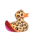Pato leopardo exuberante