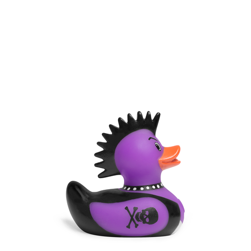 Mini pato punk rocker