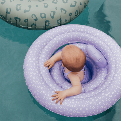 Baby Float - Lila - Leopard - 0/1 Years