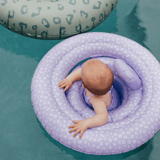 Baby Float - Lila - Leopard - 0/1 Years