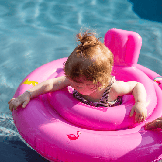 Baby Float - Pink - Pink Safari - 0/1 Years