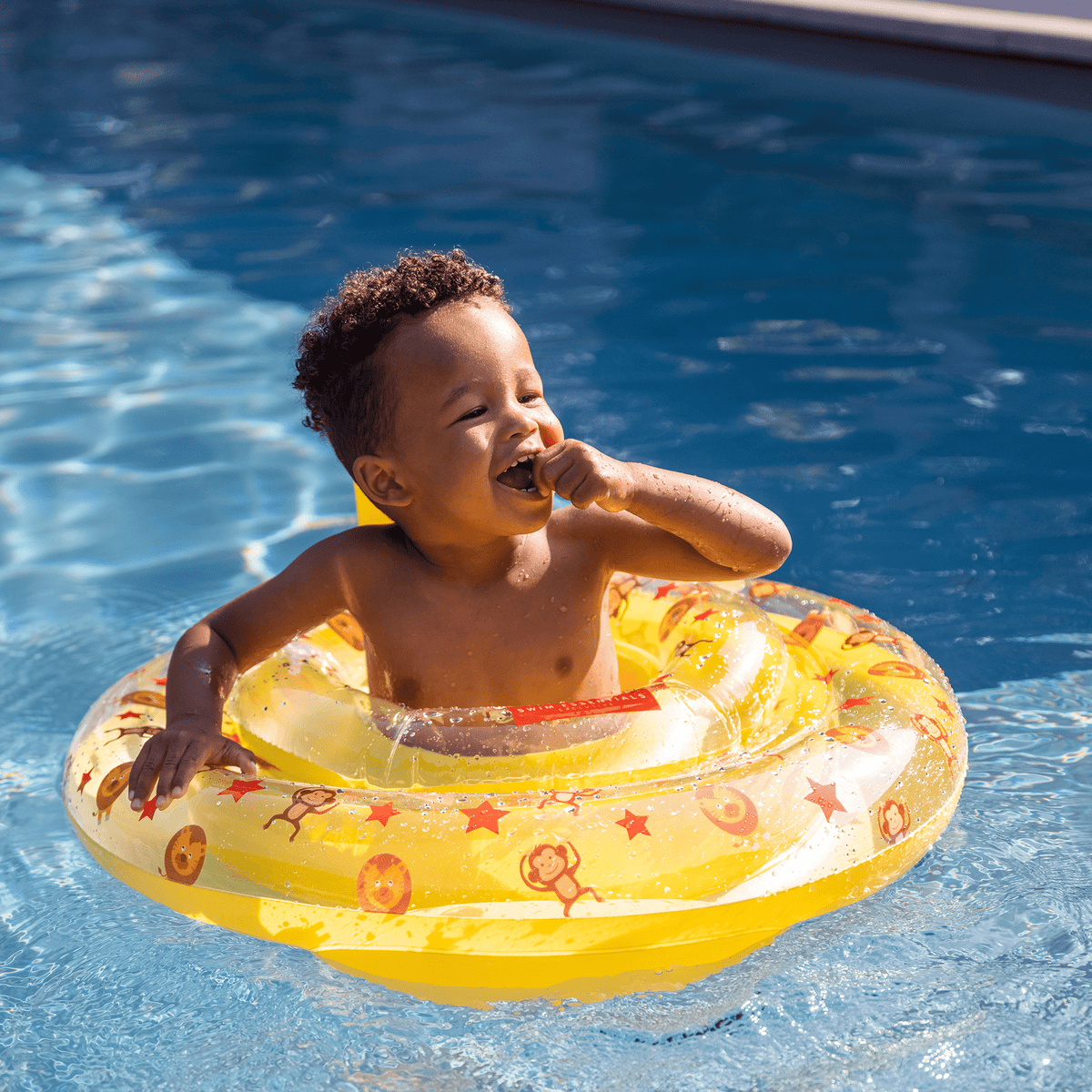 Baby Float - Yellow - Circus - 0/1 Years