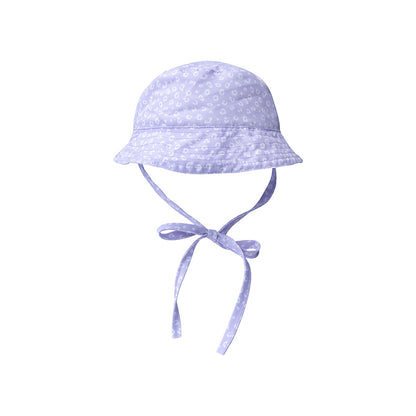 Sun Hat - Lila - Leopard