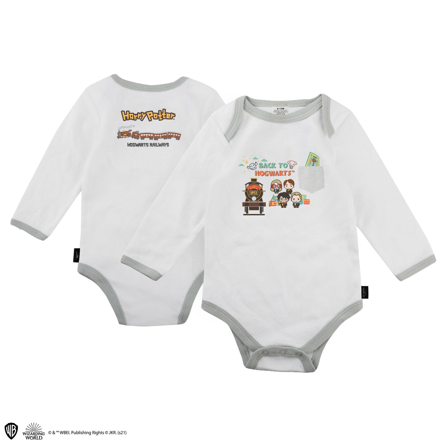 *Body pour bébé et son bavoir Poudlard