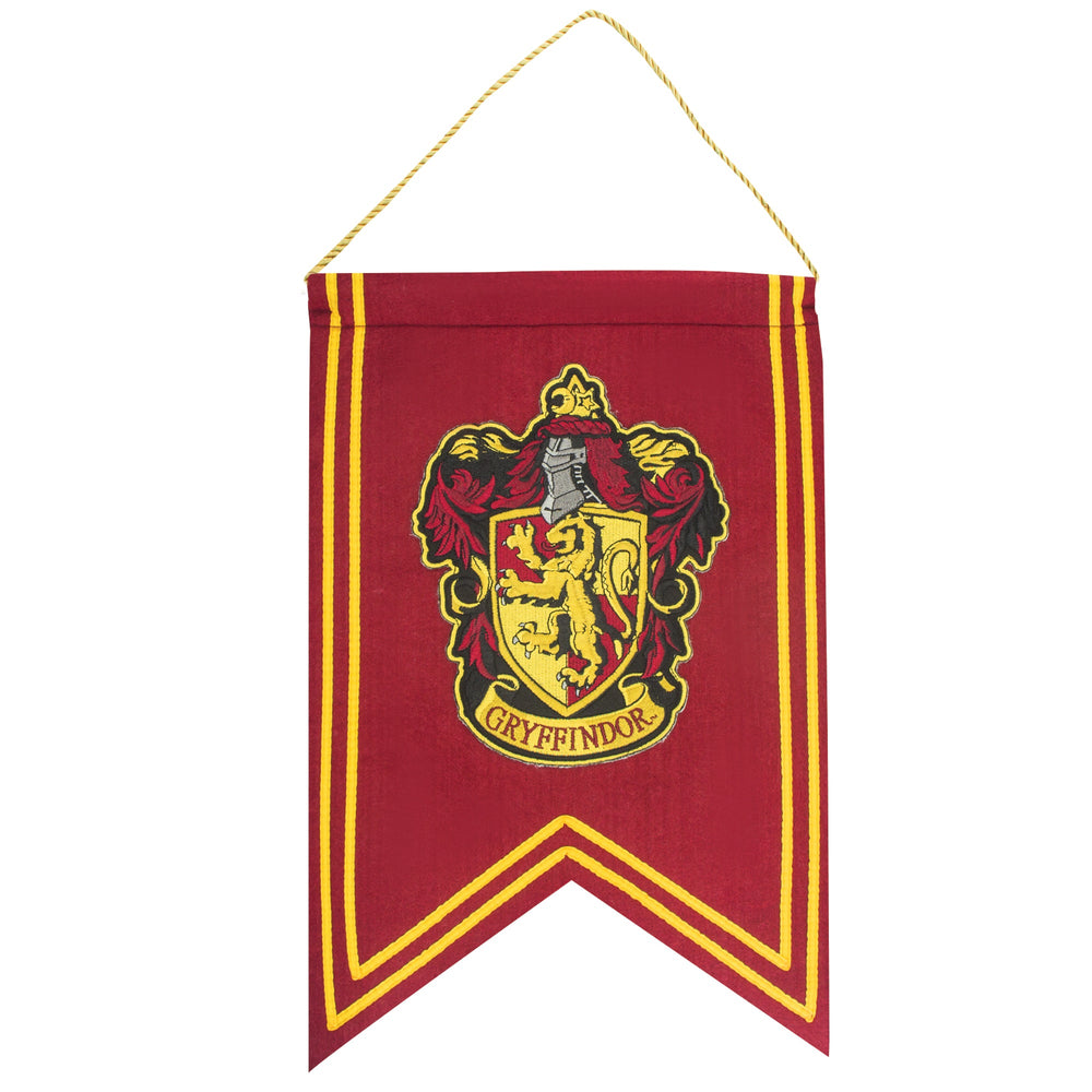 Ensemble bannière et drapeau Harry Potter - Gryffondor