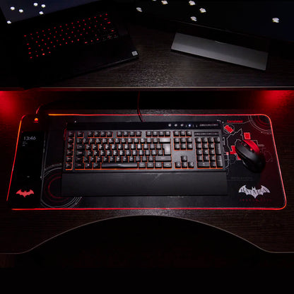 Tapete de juego gigante y cargador de móvil - Batman Arkham