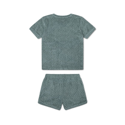 Beachwear Boys - Muslin - Green - Leopard