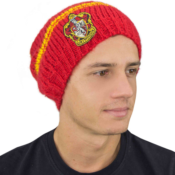 Bonnet tombant Gryffondor Rouge