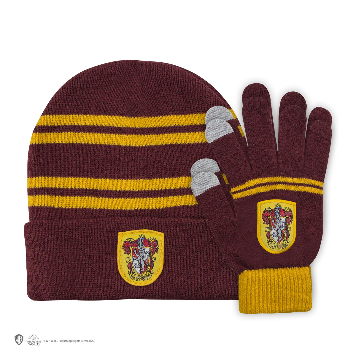 Gryffindor Kids' Hat & Touchscreen Gloves Set