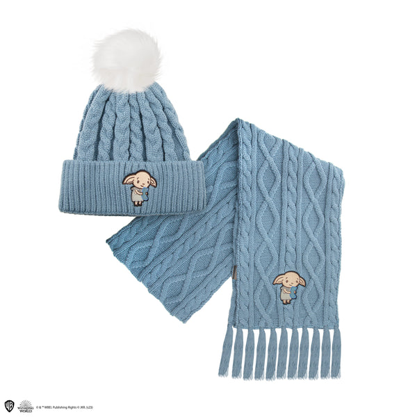 Dobby Hat and Scarf Set