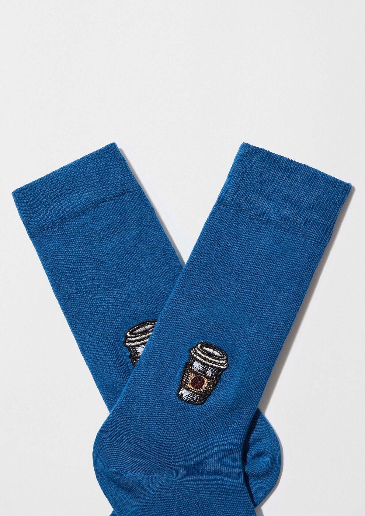 BeCoffee Embroidered Blue
