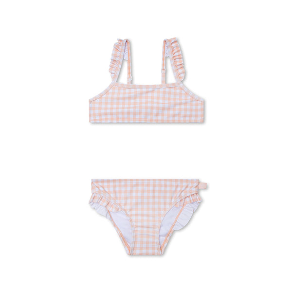 Bikini - Orange - Sunset Grid