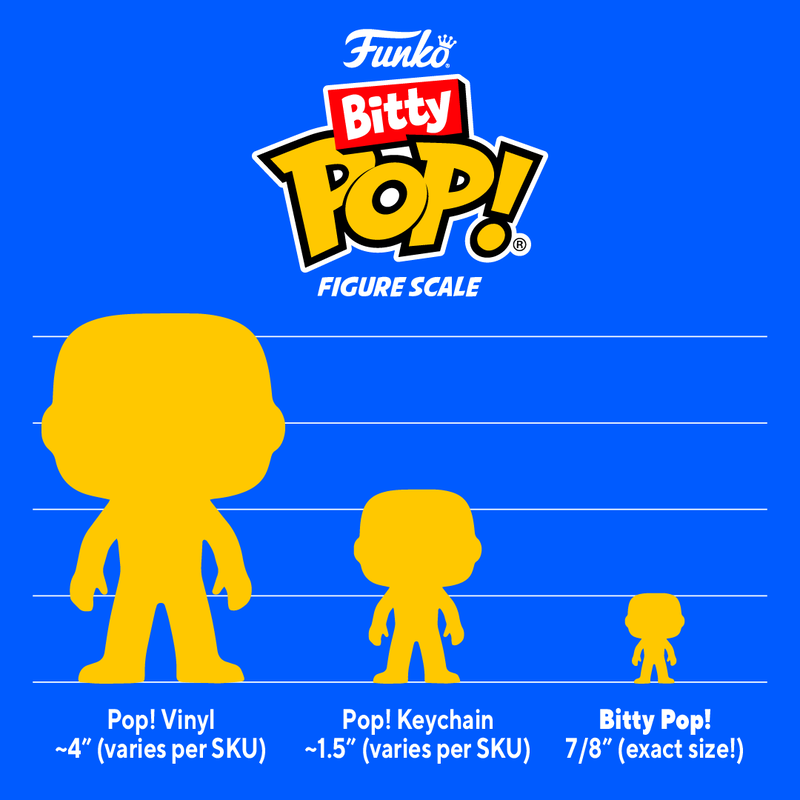 Bitty Pop! O Senhor dos Anéis - Pack de 4 figuras - Série 3