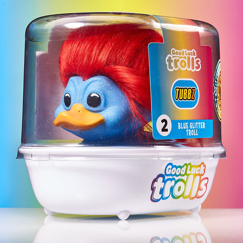 Canard Good Luck Trolls: Glitter Troll TUBBZ (First Edition) - vue 2