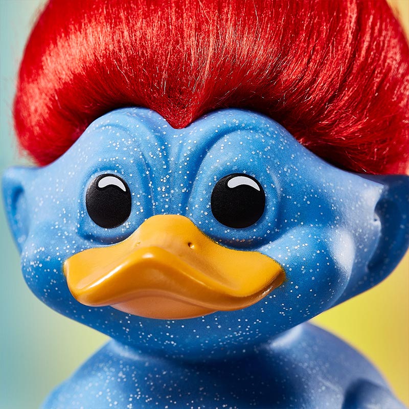 Glitter Troll Duck