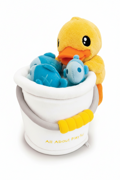 Yellow duck tissue box