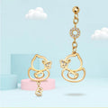 Boucles d'Oreilles Canard B.Duck