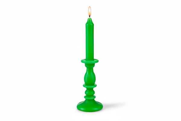Bougie Chandelier Verte