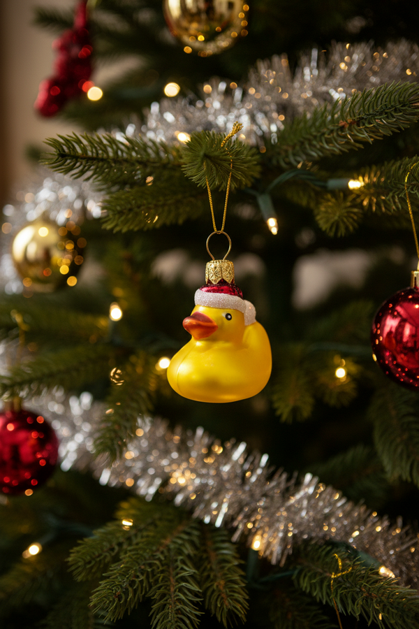 Boule de Noël Canard de Bain