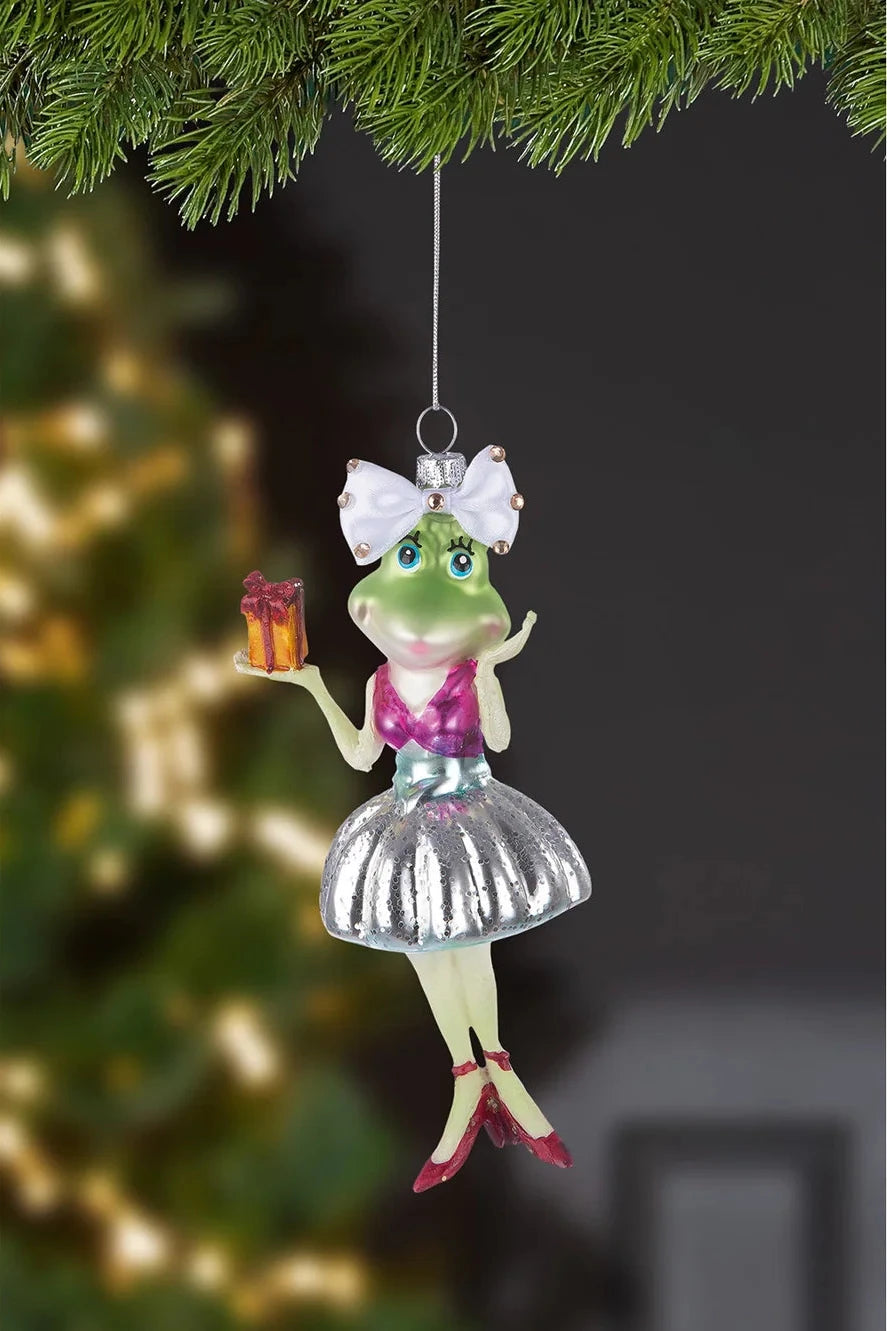 Adorno navideño Señorita Rana