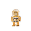 Golden robot snowball