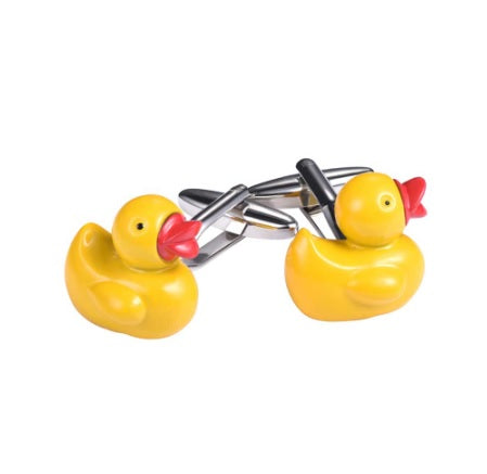 Boutons de Manchette Canard de Bain