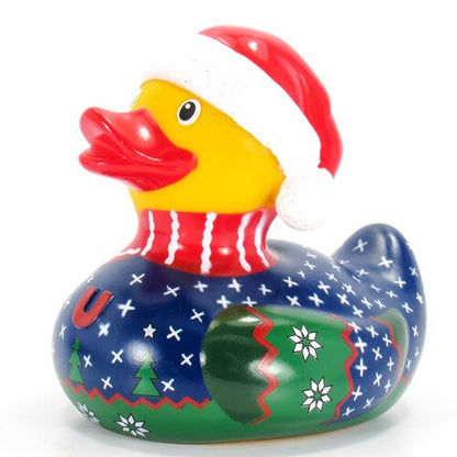 Pato suéter de Navidad