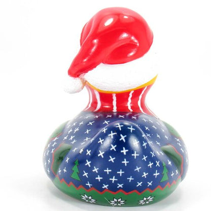 Pato de suéter de Natal