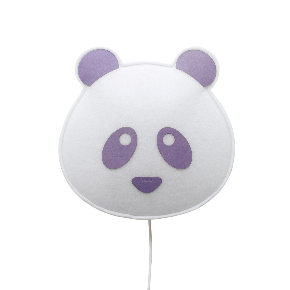 Máscara de panda de luz suave de luz