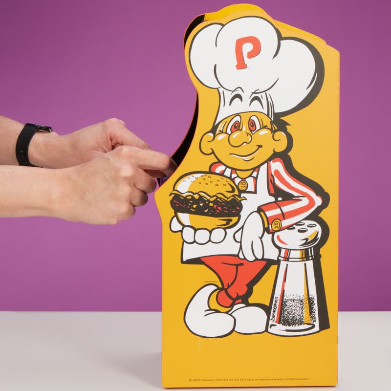 Data East BurgerTime Quarter Size Arcade Cabinet