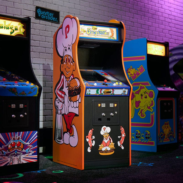 Data East BurgerTime Quarter Size Arcade Cabinet