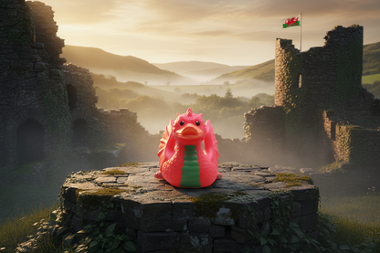 Welsh Dragon Duck