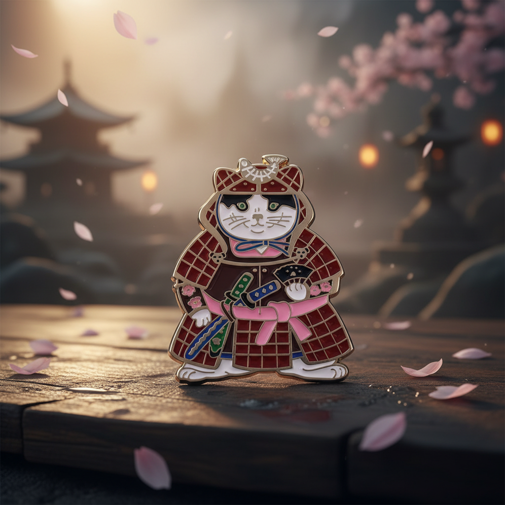 Broche Samurai