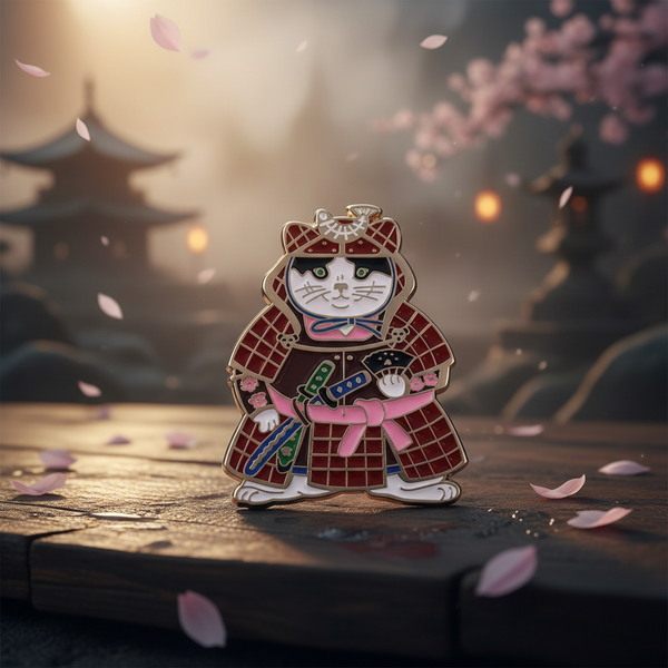 Spilla da samurai