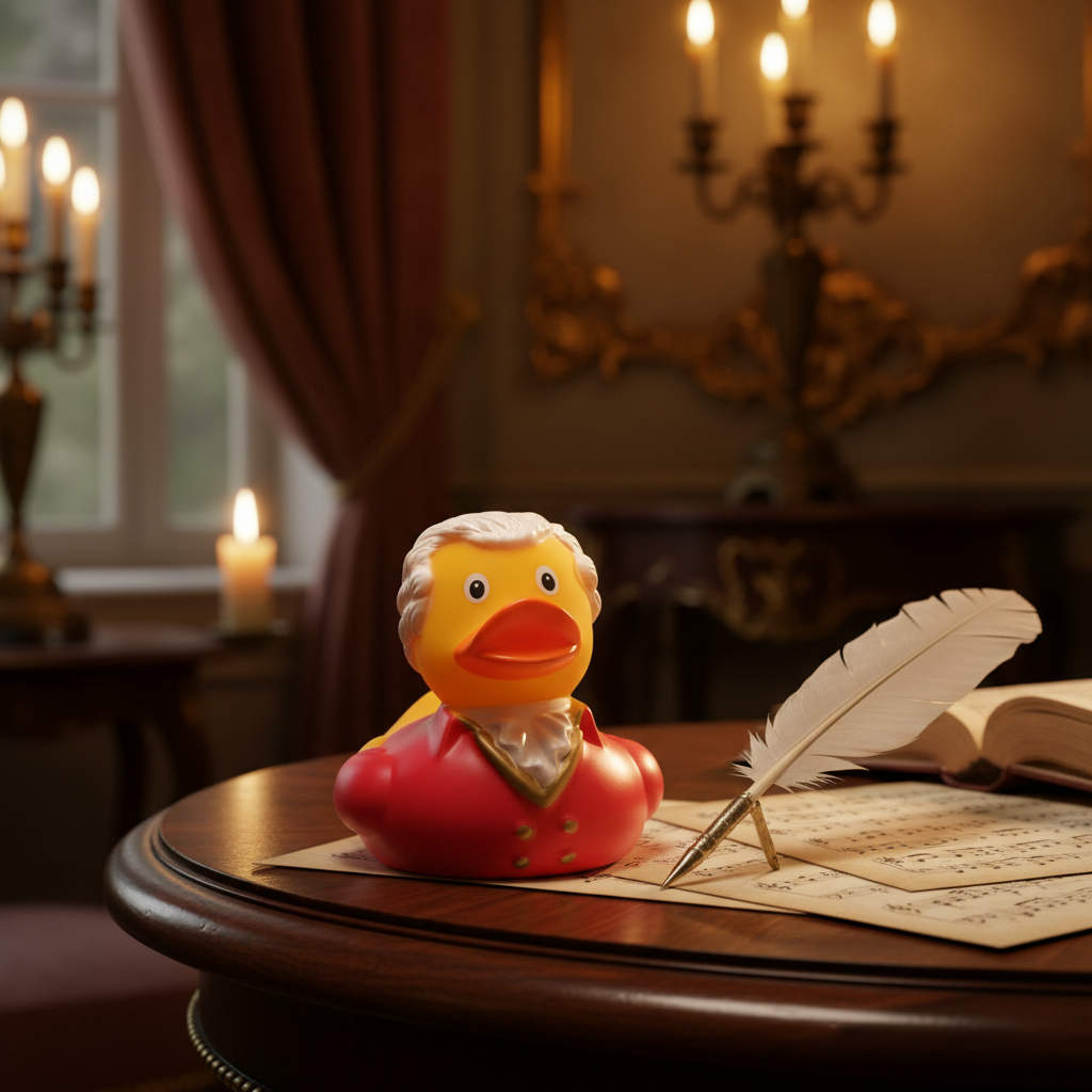 Canard Wolfgang Amadeus Mozart