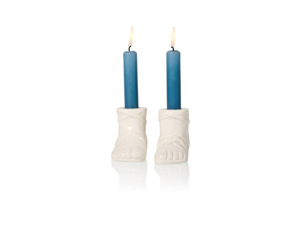 bougeoir sandale gladiateur lot de 2