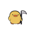 Pin’s Canard Jaune avec Faux