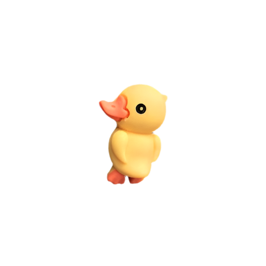 Pines de pato amarillo 3D