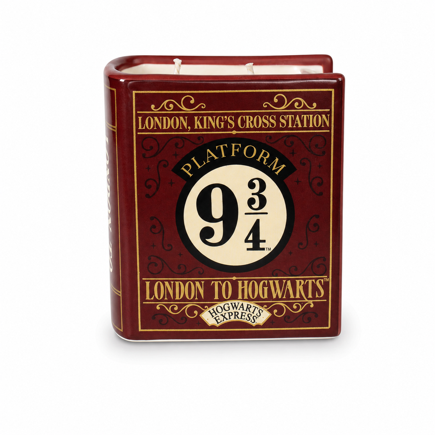 Bougie livre Harry Potter - Voie 9¾