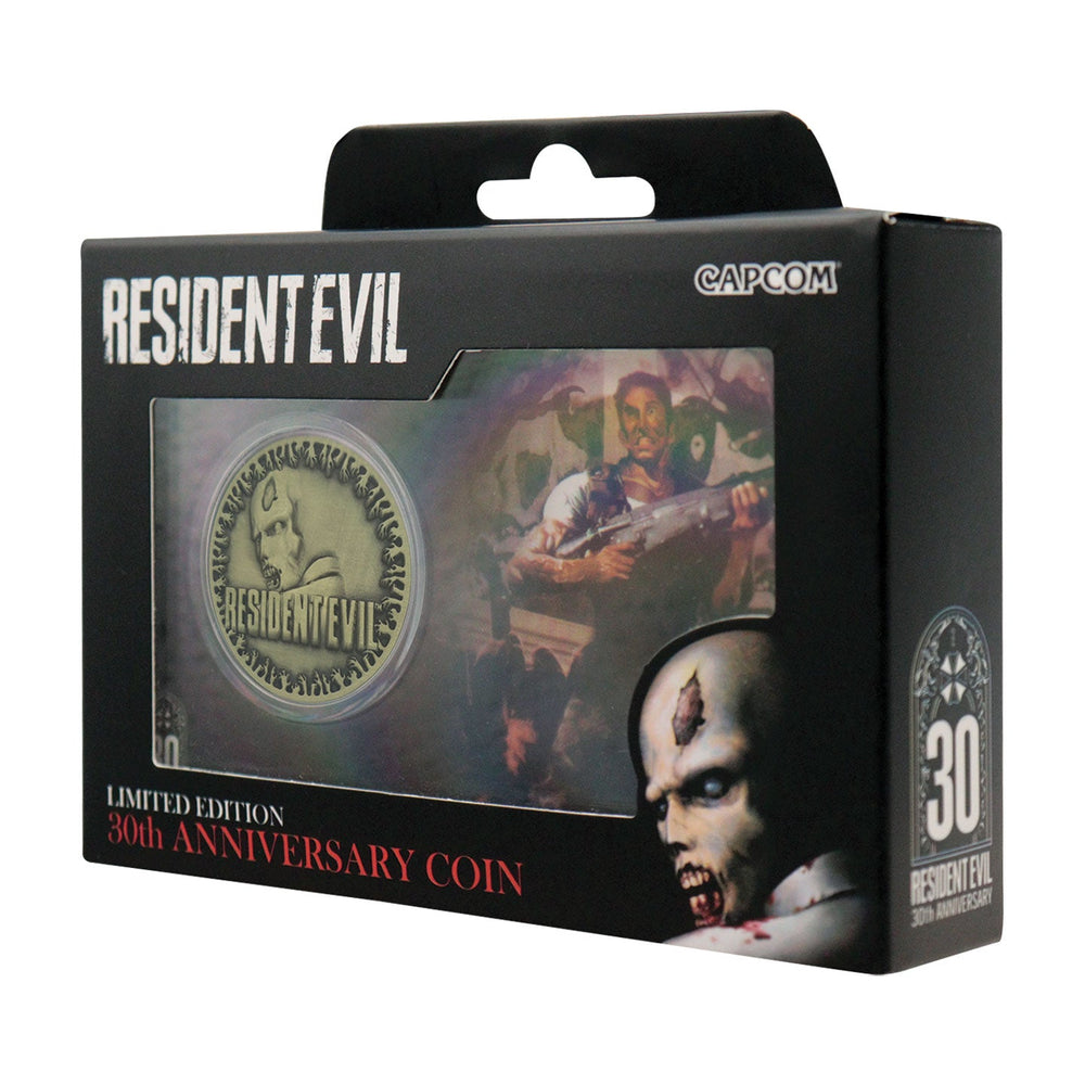 Objet collector Resident Evil - 30e anniversaire Presentation Coin - Antique Brass Edition