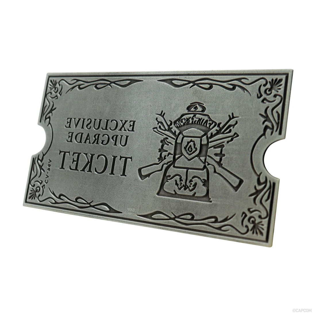 resident evil 4 metal exclusive upgrade ticket fanattik