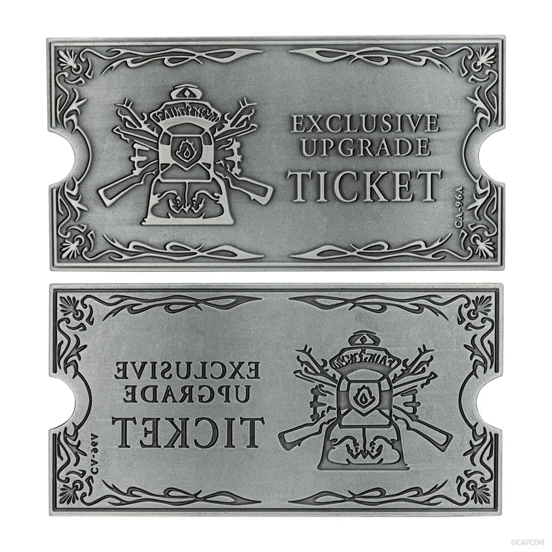resident evil 4 metal exclusive upgrade ticket fanattik