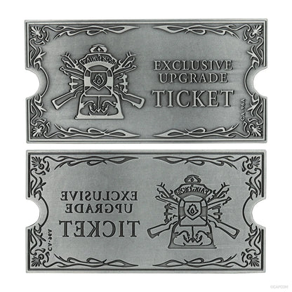 resident evil 4 metal exclusive upgrade ticket fanattik