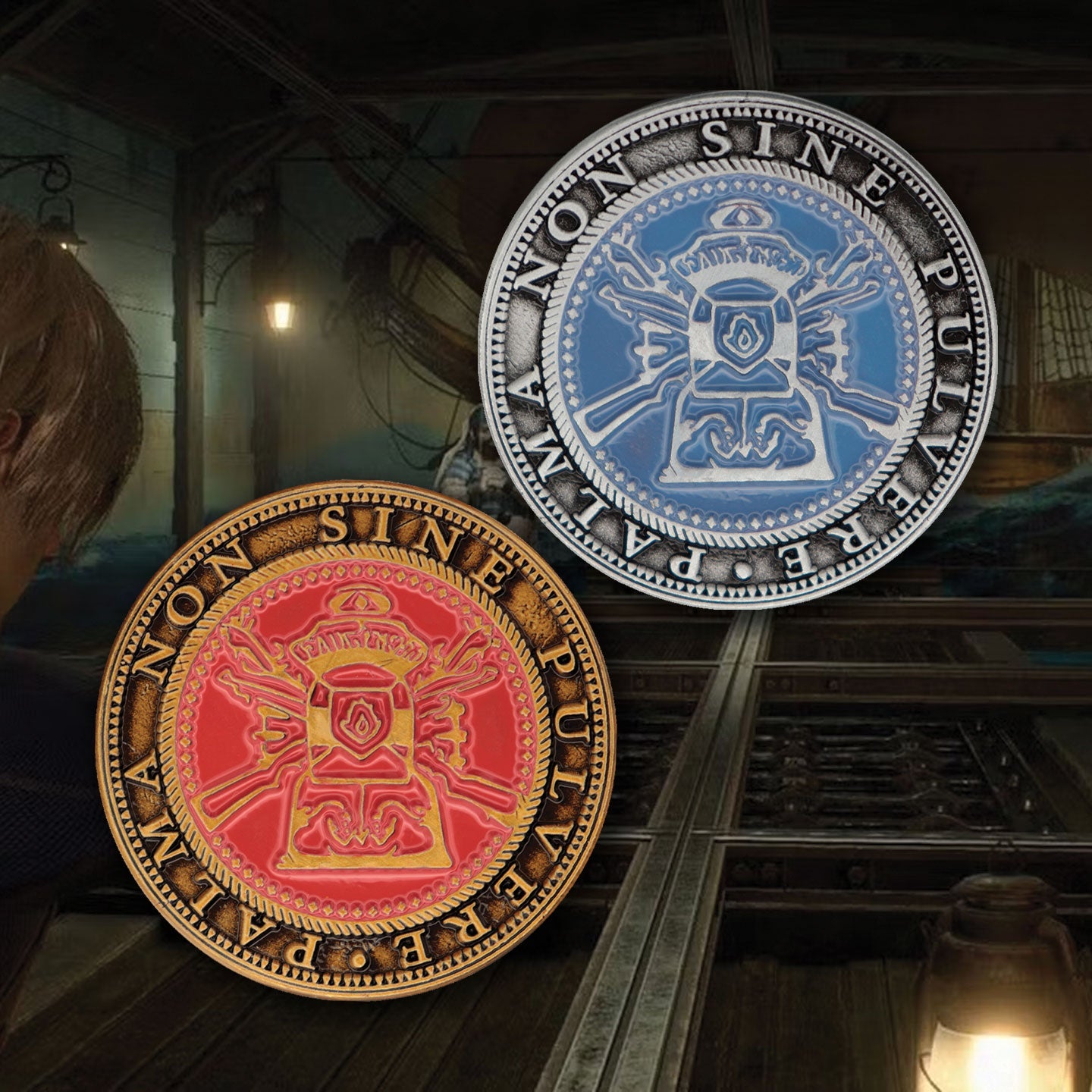 Pack de deux jetons Resident Evil 4 - Shooting Gallery