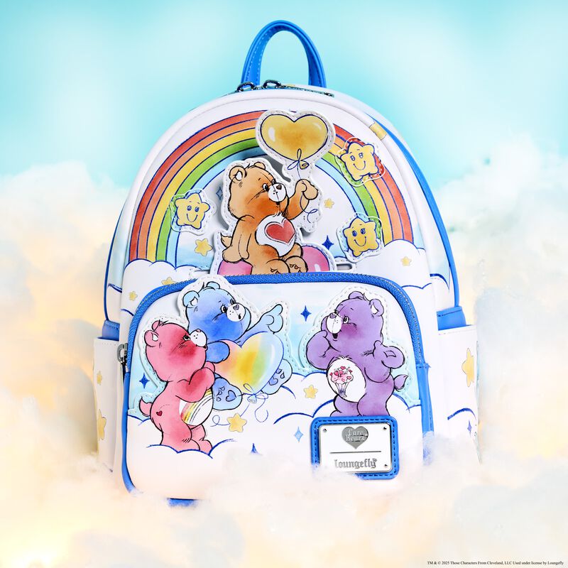 Mini Sac à Dos Bisounours - Arc-en-ciel