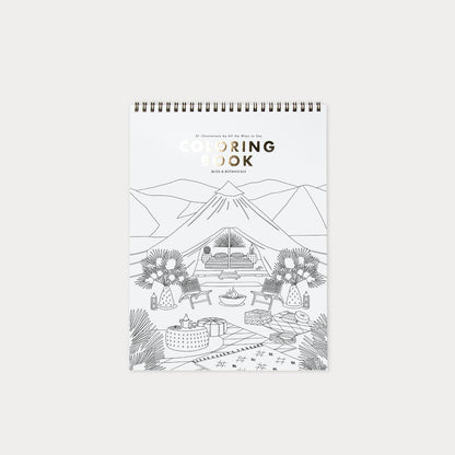 Coloring Book Bliss & Botanicals