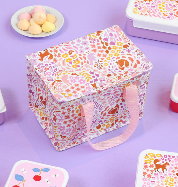Sac isotherme enfant - Jardin fleuri – vue 2 – A Little Lovely Company