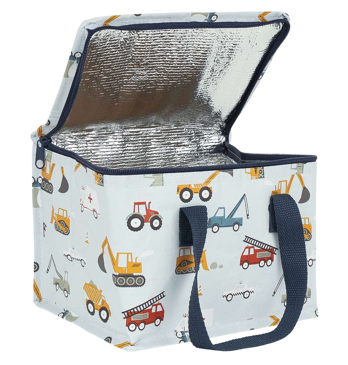 Sac isotherme enfant - Véhicules – vue 3 – A Little Lovely Company